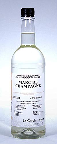 Marc de Champagne - modifiziert mit Salz & Pfeffer, 40% vol., La Carthaginoise, 1 l von LA CARTHAGINOISE SAS
