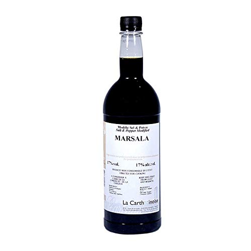 Marsala - modifiziert mit Salz & Pfeffer, 17% vol., La Carthaginoise, 1 l Marsala - modifiziert mit Salz & Pfeffer, 17% vol., La Carthaginoise, 1 l von LA CARTHAGINOISE SAS