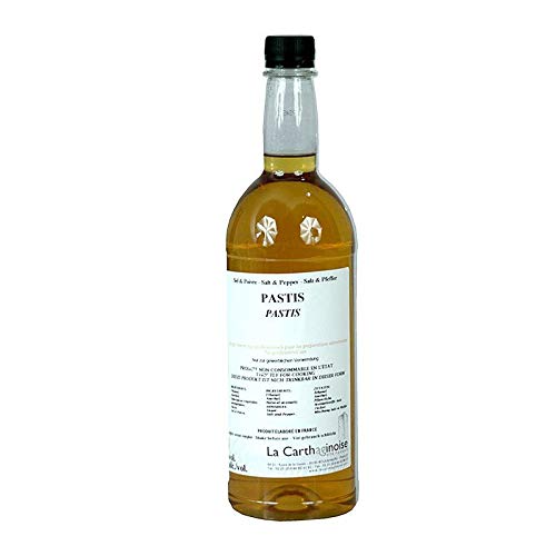 Pastis - modifiziert mit Salz & Pfeffer, 45% vol., La Carthaginoise, 1 l von LA CARTHAGINOISE SAS