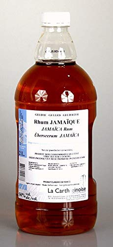 Rum Jamaika, 50% vol., dickflüssig für Patisserie & Eisherstellung, 2 l von LA CARTHAGINOISE SAS