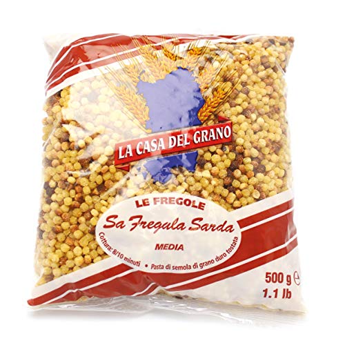 La Casa del Grano Fregola Kugelpasta groß, 500g von LA CASA DEL GRANO