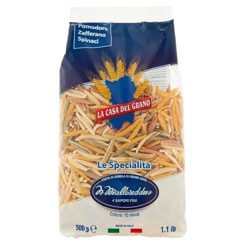 La casa del grano Is Malloreddus 4 feine Aromen 500 g La casa del grano Is Malloreddus 4 feine Aromen 500 g von LA CASA DEL GRANO