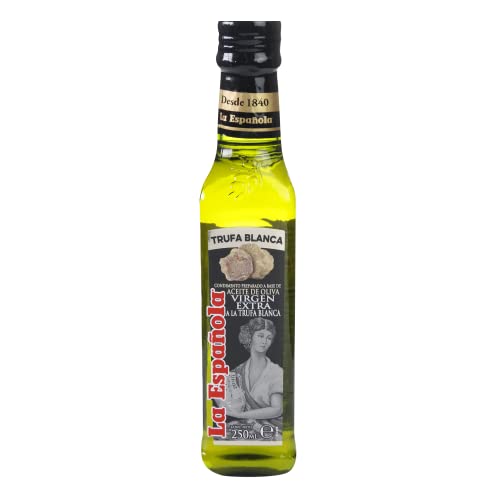 La Española- Natives Olivenöl Extra mit weißem Trüffel - 100 % Spanisches Produkt - 250 ml La Española- Natives Olivenöl Extra mit weißem Trüffel - 100 % Spanisches Produkt - 250 ml von LA ESPANOLA