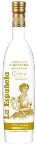 La Española - Olivenöl Extra Virgen. Hojiblanca Gourmet-Olivenöl aus Spanien. Sorte: Hojiblanca. Flasche: 500 ml von LA ESPANOLA
