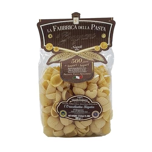 Orecchiette rigate di Gragnano 500 gr Orecchiette rigate di Gragnano 500 gr von LA FABBRICA DELLA PASTA
