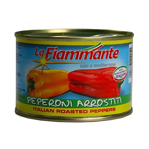 GEBRATENE PAPRIKA GR.350 LA FIAMMANTE PEPERONI ARROSTITI von LA FIAMMANTE