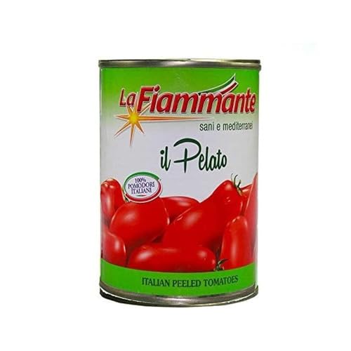 La Fiammante geschälte Tomaten 24 x 400 gr La Fiammante geschälte Tomaten 24 x 400 gr von LA FIAMMANTE