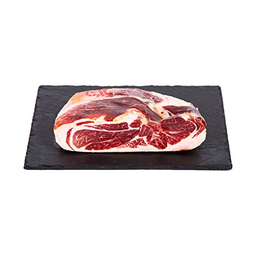 La Finojosa - 1/2 Vorderschinken Iberico, 50% Iberische Rasse - Ohne Knochen - Gewicht von 1,2 bis 1,4 kg - Mindestens 20 Monate Reifezeit Vorderschinken Vakuumverpackt - Intensives Aroma La Finojosa - 1/2 Vorderschinken Iberico, 50% Iberische Rasse - Ohne Knochen - Gewicht von 1,2 bis 1,4 kg - Mindestens 20 Monate Reifezeit Vorderschinken Vakuumverpackt - Intensives Aroma von La Finojosa