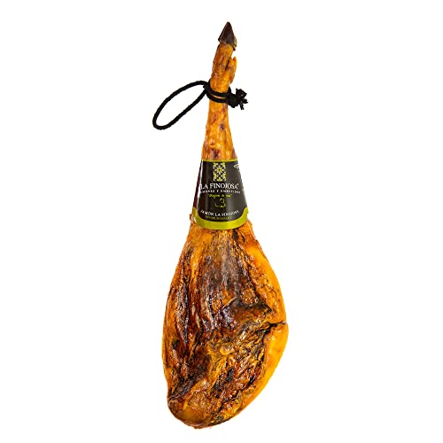 La Finojosa - Schinken Premium - Ganzes Stück - 8 bis 8,5 kg - Mindestens 30 Monate Reifezeit - Schinkenkeule - Süßer und Leicht Salziger Geschmack - Angenehmes und Intensives Aroma La Finojosa - Schinken Premium - Ganzes Stück - 8 bis 8,5 kg - Mindestens 30 Monate Reifezeit - Schinkenkeule - Süßer und Leicht Salziger Geschmack - Angenehmes und Intensives Aroma von La Finojosa