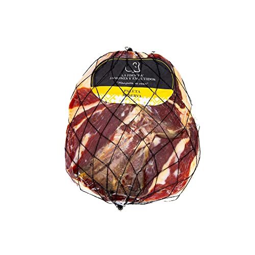 La Finojosa - Vorderschinken Ohne Knochen - 2,2 bis 2,4 kg - Mindestens 16 Monate Reifezeit - Schinkenkeule - Intensives und Angenehmes Aroma - Süßer und Leicht Salziger Geschmack La Finojosa - Vorderschinken Ohne Knochen - 2,2 bis 2,4 kg - Mindestens 16 Monate Reifezeit - Schinkenkeule - Intensives und Angenehmes Aroma - Süßer und Leicht Salziger Geschmack von La Finojosa