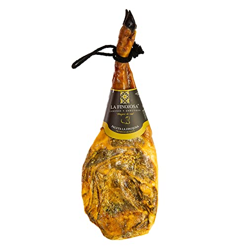 La Finojosa - Vorderschinken Premium La Finojosa - Ganzes Stück - 5 bis 5,5 kg - Mindestens 20 Monate Reifezeit - Schinkenkeule - Intensives und Angenehmes Aroma - Süßer und Leicht Salziger Geschmack La Finojosa - Vorderschinken Premium La Finojosa - Ganzes Stück - 5 bis 5,5 kg - Mindestens 20 Monate Reifezeit - Schinkenkeule - Intensives und Angenehmes Aroma - Süßer und Leicht Salziger Geschmack von La Finojosa