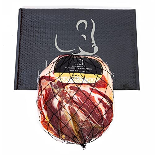 La Finojosa - Vorderschinken Premium La Finojosa Ohne Knochen - 2,2 bis 2,4 kg - Mindestens 20 Monate Reifezeit - Schinkenkeule - Intensives und Angenehmes Aroma - Süßer und Leicht Salziger Geschmack La Finojosa - Vorderschinken Premium La Finojosa Ohne Knochen - 2,2 bis 2,4 kg - Mindestens 20 Monate Reifezeit - Schinkenkeule - Intensives und Angenehmes Aroma - Süßer und Leicht Salziger Geschmack von La Finojosa
