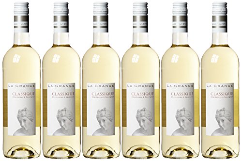 La Grange Classique Blanc Chardonnay und Sauvignon, 6er Pack (6 x 750 ml) von La Grange