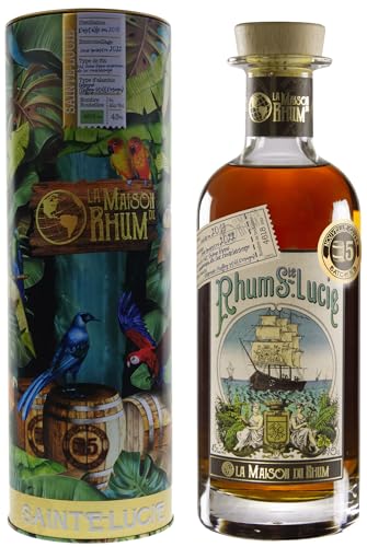 La Maison du Rhum SAINTE LUCIE 2013/2022 Batch N° 5 43% Vol. 0,7l in Tinbox La Maison du Rhum SAINTE LUCIE 2013/2022 Batch N° 5 43% Vol. 0,7l in Tinbox von LA MAISON DU RHUM