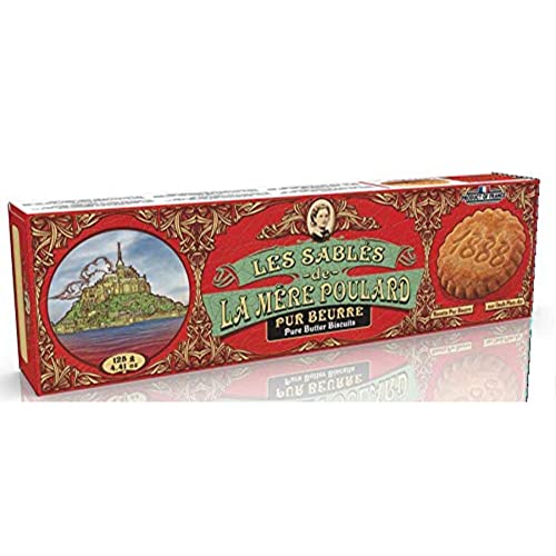 Les Sablés - Französisches Gebäck mit Butter aus der Normandie Mont St. Michel, La Mere Poulard 125g Les Sablés - Französisches Gebäck mit Butter aus der Normandie Mont St. Michel, La Mere Poulard 125g von LA MERE POULARD