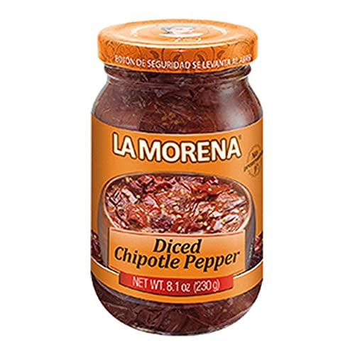 La Morena Chipotle Peppers Dose 230g gewürfelt La Morena Chipotle Peppers Dose 230g gewürfelt von LA MORENA