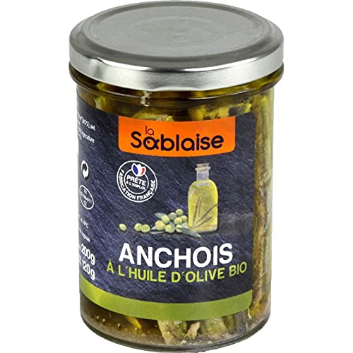 LA SABLAISE - ANCHOVIES OLIVENÖL 120G LA SABLAISE - ANCHOVIES OLIVENÖL 120G von LA SABLAISE