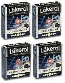 10 x LÄKEROL LICORICE SEASALT LAKRITZ 4x25g ZUCKERFREI Incl. Goodie von Flensburger Handel 10 x LÄKEROL LICORICE SEASALT LAKRITZ 4x25g ZUCKERFREI Incl. Goodie von Flensburger Handel von LÄKEROL