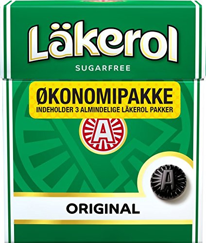 10 x LÄKEROL ORIGINAL 75g ZUCKERFREI Incl. Goodie von Flensburger Handel von LÄKEROL