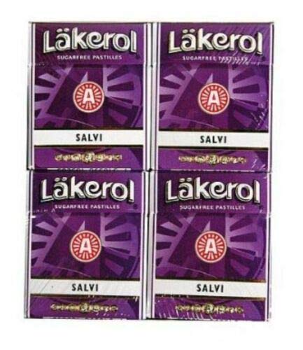 10 x LÄKEROL SALVI 4 x 25g ZUCKERFREI Incl. Goodie von Flensburger Handel von LÄKEROL