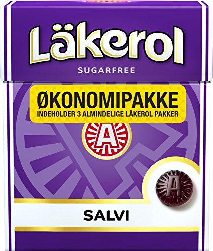 10 x LÄKEROL SALVI 75g ZUCKERFREI Incl. Goodie von Flensburger Handel von LÄKEROL