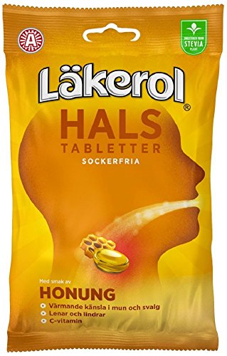 Läkerol Halstabletten Honig, 65g, !!! Neue Sorte !!! von LÄKEROL