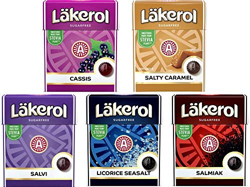 Läkerol I Lakritz-Pastillen 5er-Probierset 125 g von LÄKEROL