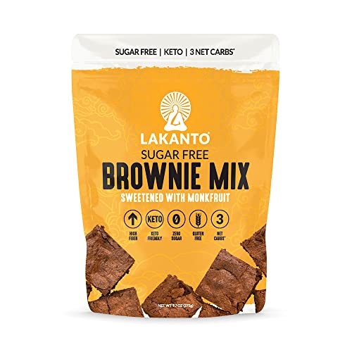 Lakanto Brownie-Mix, zuckerfrei, keto-freundlich, 275 g Lakanto Brownie-Mix, zuckerfrei, keto-freundlich, 275 g von LAKANTO