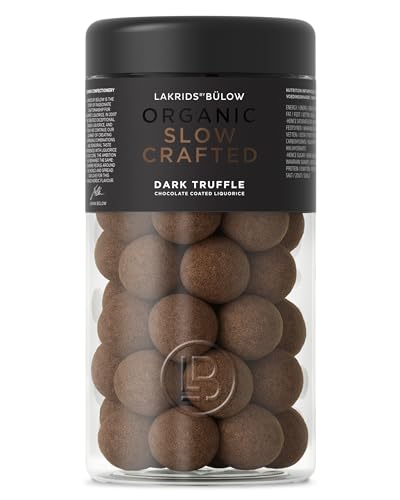 LAKRIDS BY BÜLOW - Dark Truffle - 265g - Slow Crafted Bio-Lakritze umhüllt von Schokolade von LAKRIDS BY BÜLOW