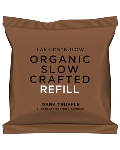 LAKRIDS BY BÜLOW - Dark Truffle Refill - 265g - Slow Crafted Bio-Lakritze umhüllt von Schokolade im Nachfüllbeutel LAKRIDS BY BÜLOW - Dark Truffle Refill - 265g - Slow Crafted Bio-Lakritze umhüllt von Schokolade im Nachfüllbeutel von LAKRIDS BY BÜLOW
