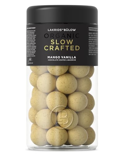 LAKRIDS BY BÜLOW - Mango Vanilla - 265g - Slow Crafted Bio-Lakritze umhüllt von Schokolade von LAKRIDS BY BÜLOW