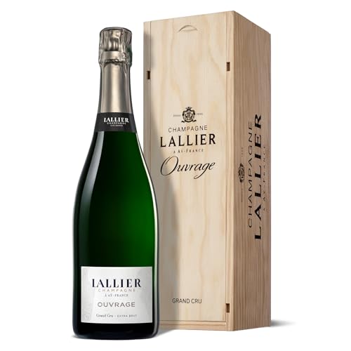 Lallier Ouvrage - Cuvée aus streng limitierten Weinen zweier exklusiver Grand Crus - Extra trockener Champagner aus Chardonnay und Pinot Noir - Lallier Prestige Line - 1 x 0,75 l Lallier Ouvrage - Cuvée aus streng limitierten Weinen zweier exklusiver Grand Crus - Extra trockener Champagner aus Chardonnay und Pinot Noir - Lallier Prestige Line - 1 x 0,75 l von LALLIER