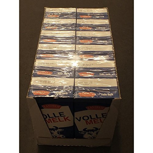 Landhof Vollmilch, 12 x 1l Karon Pack (Volle Melk) von LANDHOF