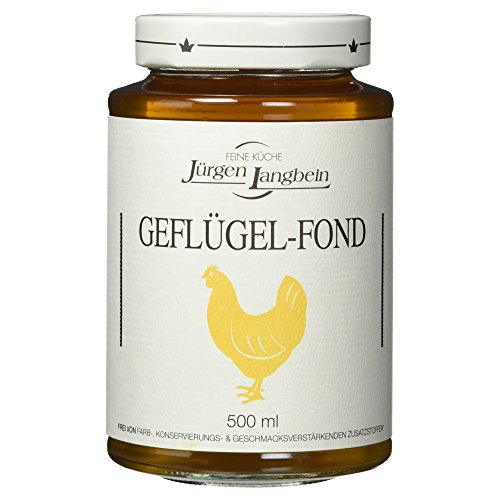 Jürgen Langbein Geflügel-Fond, 500 ml Jürgen Langbein Geflügel-Fond, 500 ml von Langbein