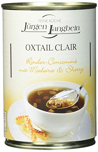Jürgen Langbein Rinder-Consommé, 6er Pack (6 x 400 ml) von Langbein