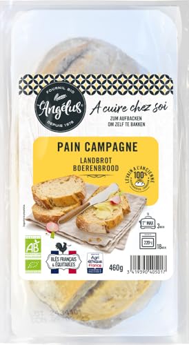 LANGELUS Bio Französisches Landbrot zum Aufbacken (2 x 460 gr) von L'Angélus