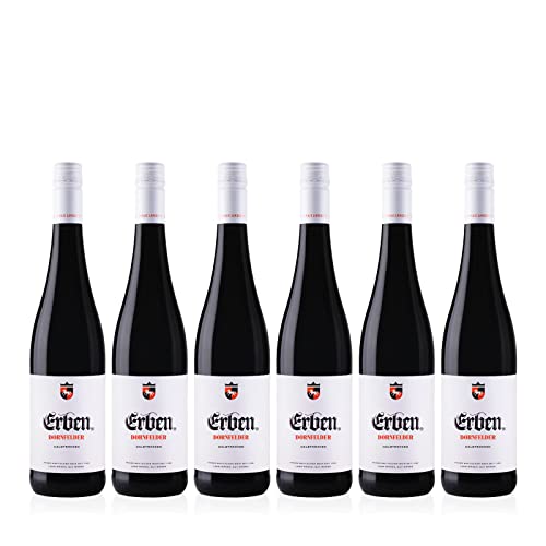 ERBEN Dornfelder Halbtrocken 0,75l | Rotwein aus Deutschland | Qualitätswein | 6 x 0,75l ERBEN Dornfelder Halbtrocken 0,75l | Rotwein aus Deutschland | Qualitätswein | 6 x 0,75l von LANGGUTH ERBEN