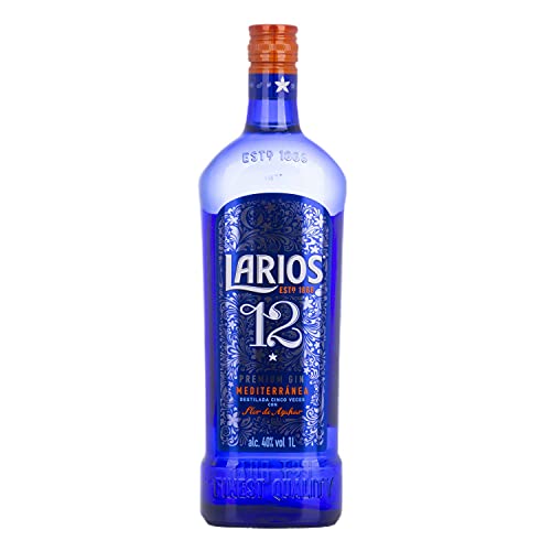 Larios 12 Premium Gin Mediterránea 40% Volume 1l von LARIOS