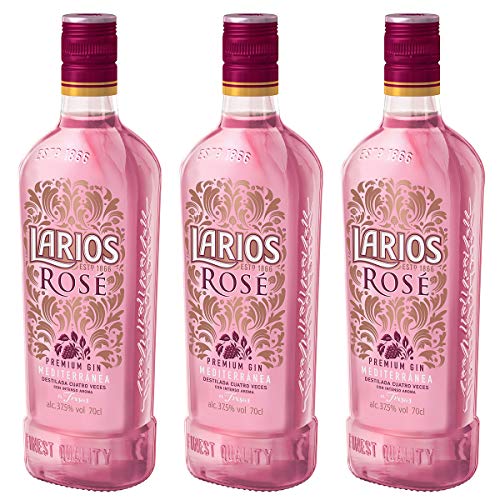 Larios Rosé Mediterránea Premium Gin 37,5% Vol. 3 x 0,7 Liter Larios Rosé Mediterránea Premium Gin 37,5% Vol. 3 x 0,7 Liter von LARIOS