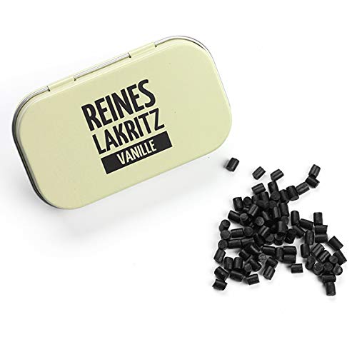 Dose Reines Lakritz Vanille Dose Reines Lakritz Vanille von Lasse Lakrits
