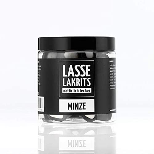 Dose Lakritz Minze von LASSE LAKRITS natürlich lecker