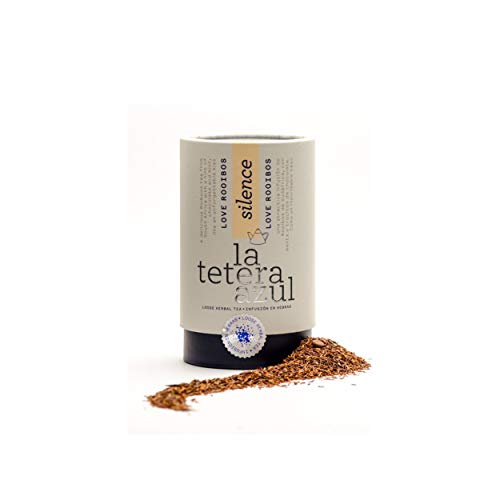 LA TETERA AZUL Premium Rooibos Aufguss mit Minze und Schokolade. Entspannende Infusion. Liebe Rooibos. Bulk Pot von 115 Gramm für 46 Infusionen. von LATETERAZUL