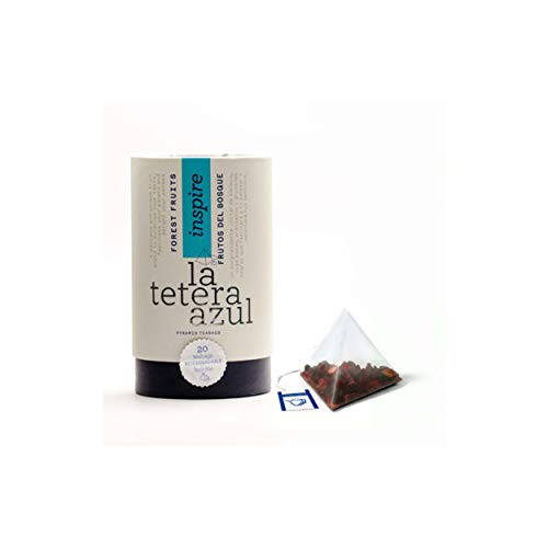 LA TETERA AZUL Premium Waldfruchtaufguss. Hibiskus, Traube, Blaubeere, schwarze Johannisbeere und Holunder. Waldfrüchte und rote Früchte. Topf mit 20 Pyramiden. LA TETERA AZUL Premium Waldfruchtaufguss. Hibiskus, Traube, Blaubeere, schwarze Johannisbeere und Holunder. Waldfrüchte und rote Früchte. Topf mit 20 Pyramiden. von LATETERAZUL