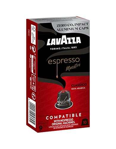 Lavazza Espresso Classico, ausgewogener Espresso, 10 Kapseln, Nespresso kompatibel von Lavazza