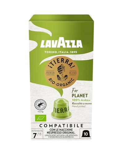 Lavazza Tierra for Planet Arabica-Bohnen, Bio-Organic, 10 Kapseln von Lavazza