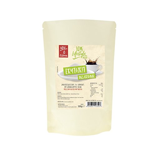 LCW Erythrit Original - kalorienfreier Zuckerersatz 500g 3er Pack (3 x 500 gr) von LCW