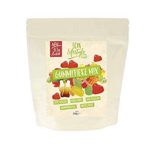 LCW Zuckerfreie Gummibärchen Gummitiere Mix 500g 3er Pack (3 x 500 gr) von LCW