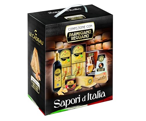 GIFTS GIFTS | Gift Box "Flavors of Italy", Christmas Food Packaging, Box with Parmigiano Reggiano DOP, Pasta, Sauce, Balsamic Vinegar of Modena and Mini Recipe Book, Gift Idea GIFTS GIFTS | Gift Box "Flavors of Italy", Christmas Food Packaging, Box with Parmigiano Reggiano DOP, Pasta, Sauce, Balsamic Vinegar of Modena and Mini Recipe Book, Gift Idea von LE CADEAU