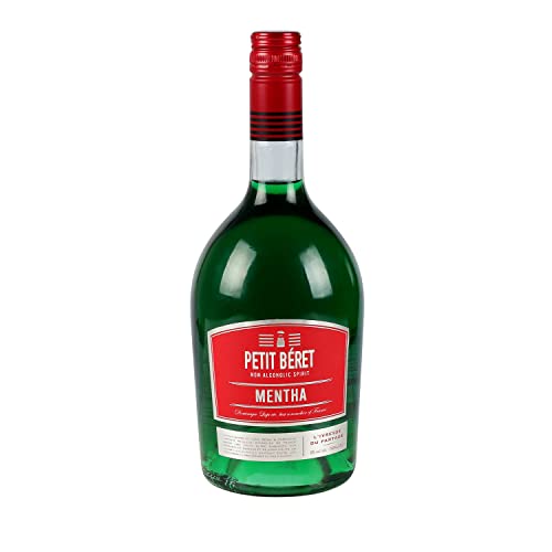 Le Petit Beret, alkoholfreie Alternative zu Pfefferminzlikör 0,0%, Mentha, 740 ml von LE PETIT BERET