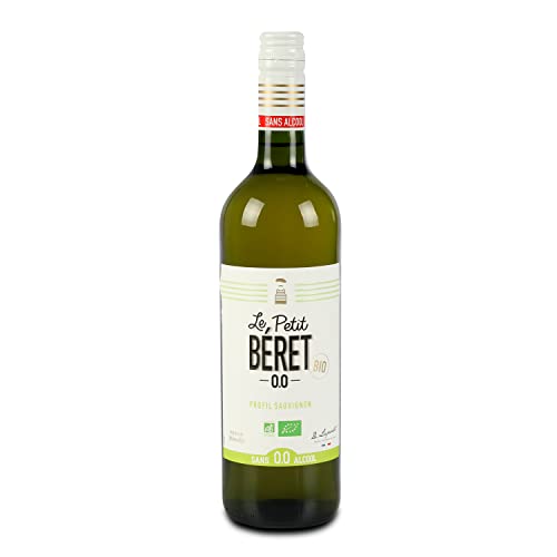 Le Petit Beret, alkoholfreier Weißwein 0.0%, Sauvignon Bio, 750 ml von LE PETIT BERET